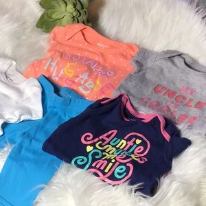 5 for $25 Onesie Bundle Size 3 Months